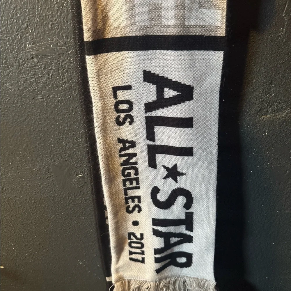 Reebok 2017 NHL All Star Game Black and White Scarf